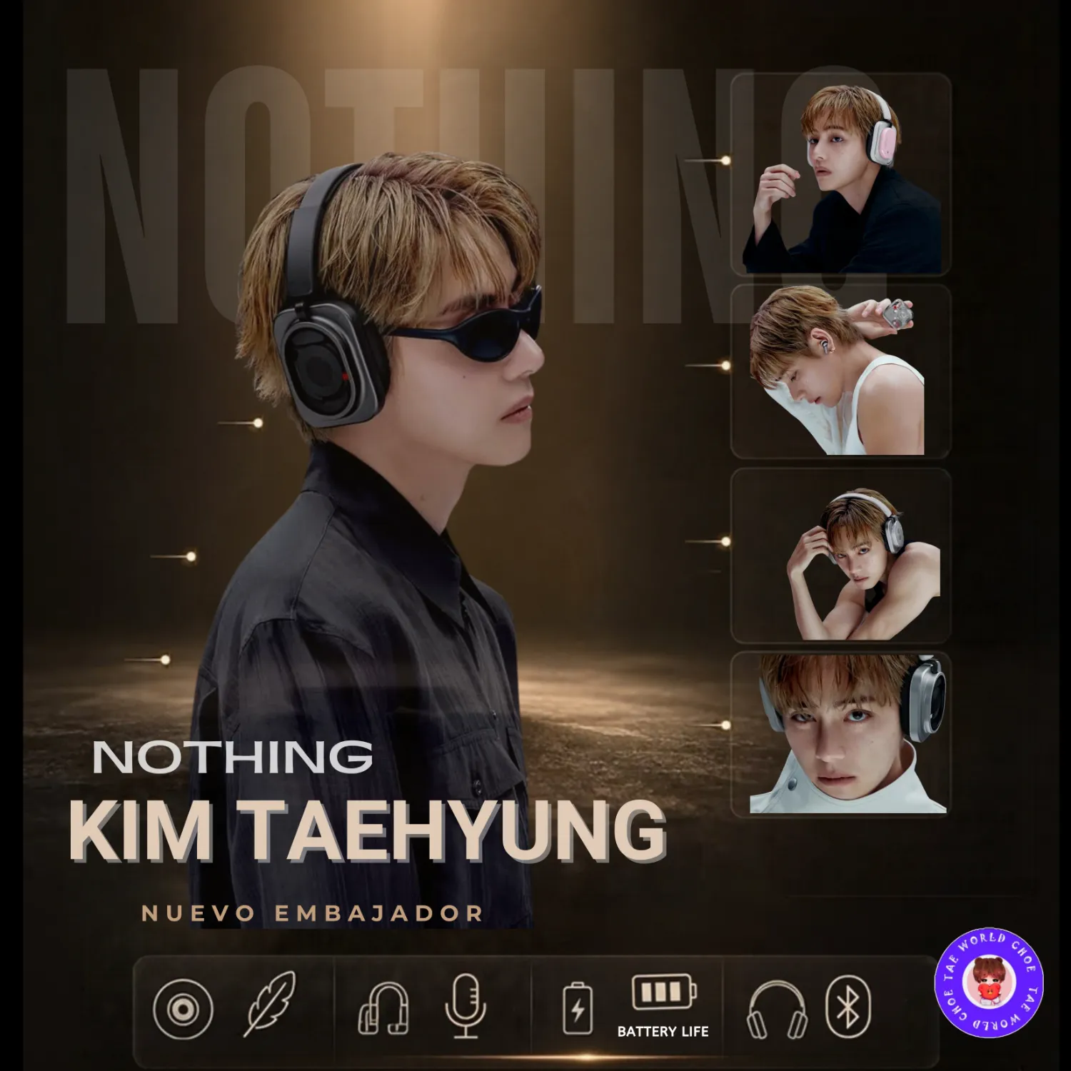 Behind-the-scenes cut of Kim Taehyung (V)