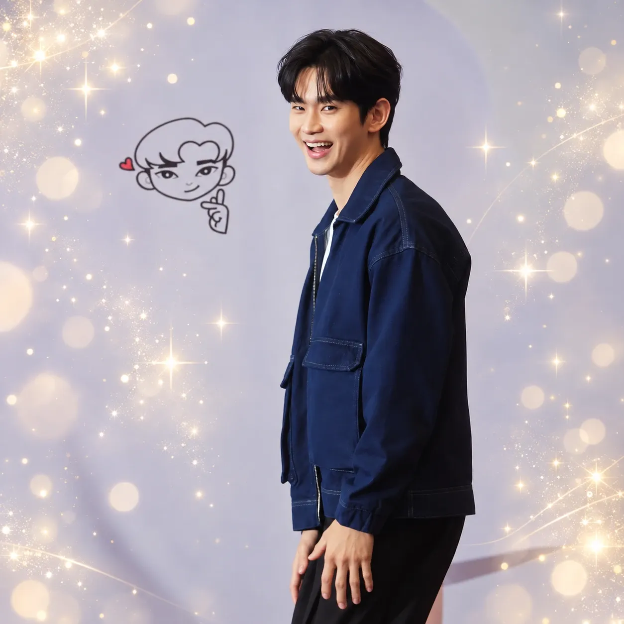 Recent activity shot of Kim Soohyun