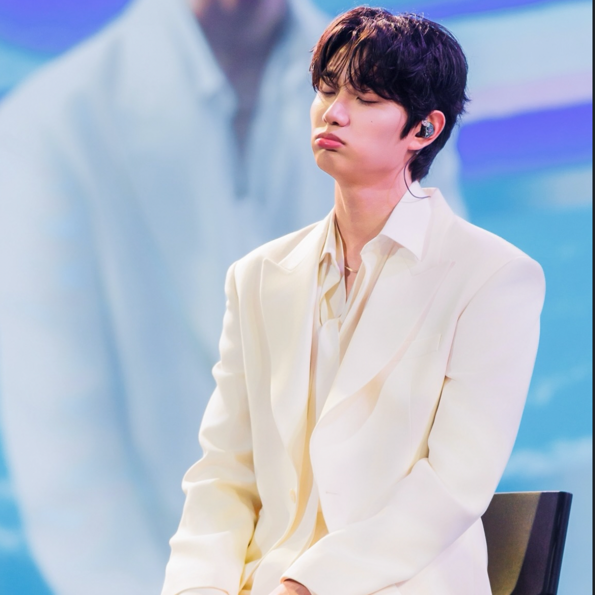 A moment captured by a fan of Kim Jaewon