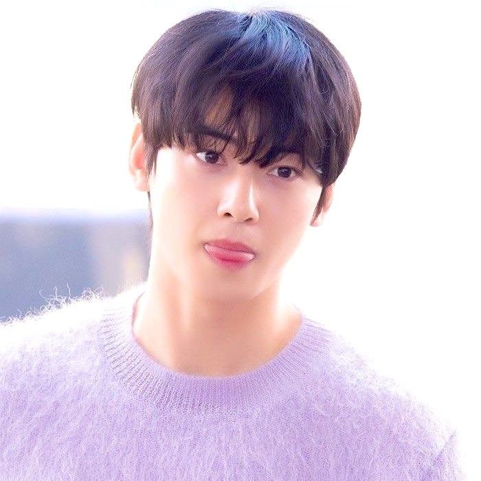 Behind-the-scenes cut of Cha Eunwoo