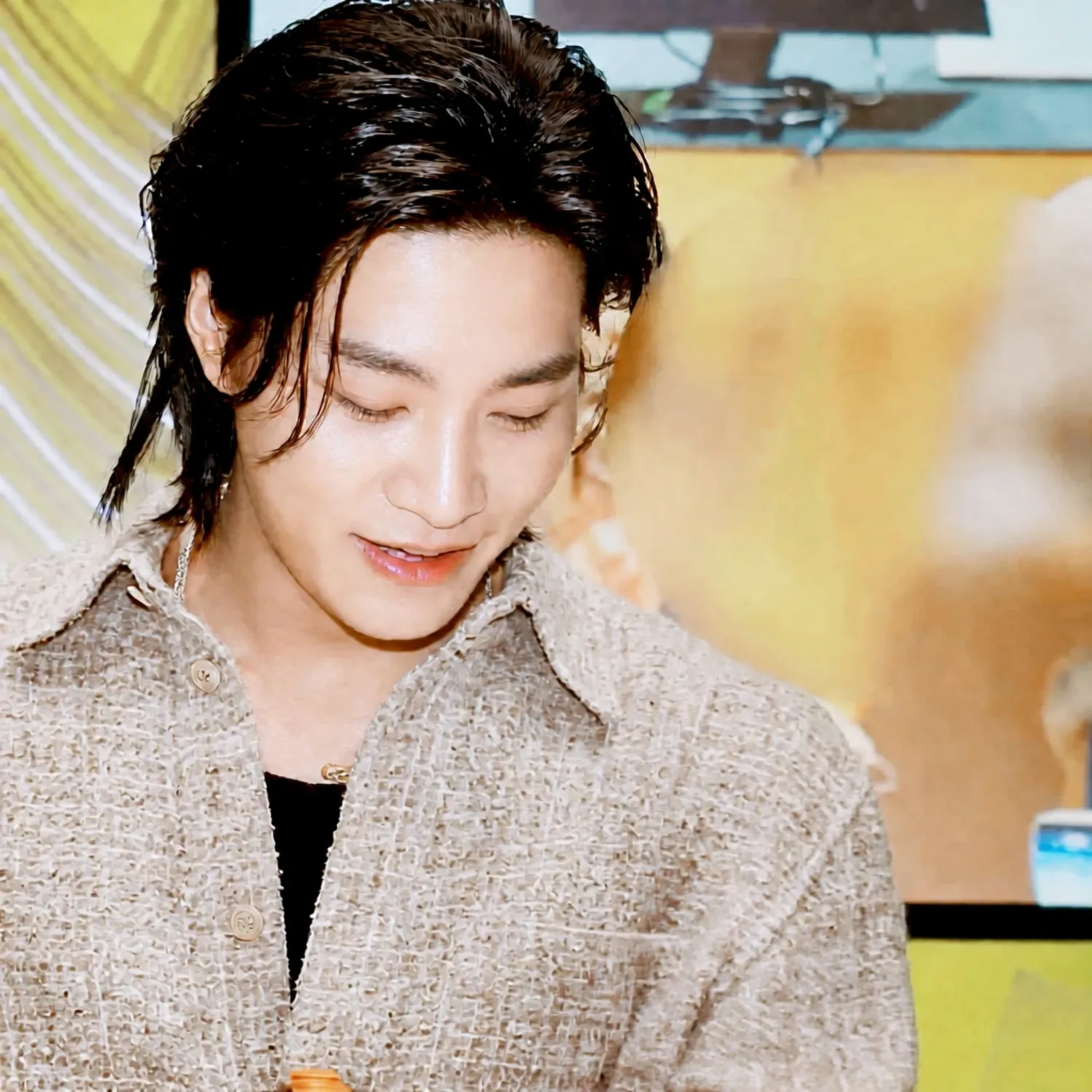 Recent activity shot of Kim Jaeyoung