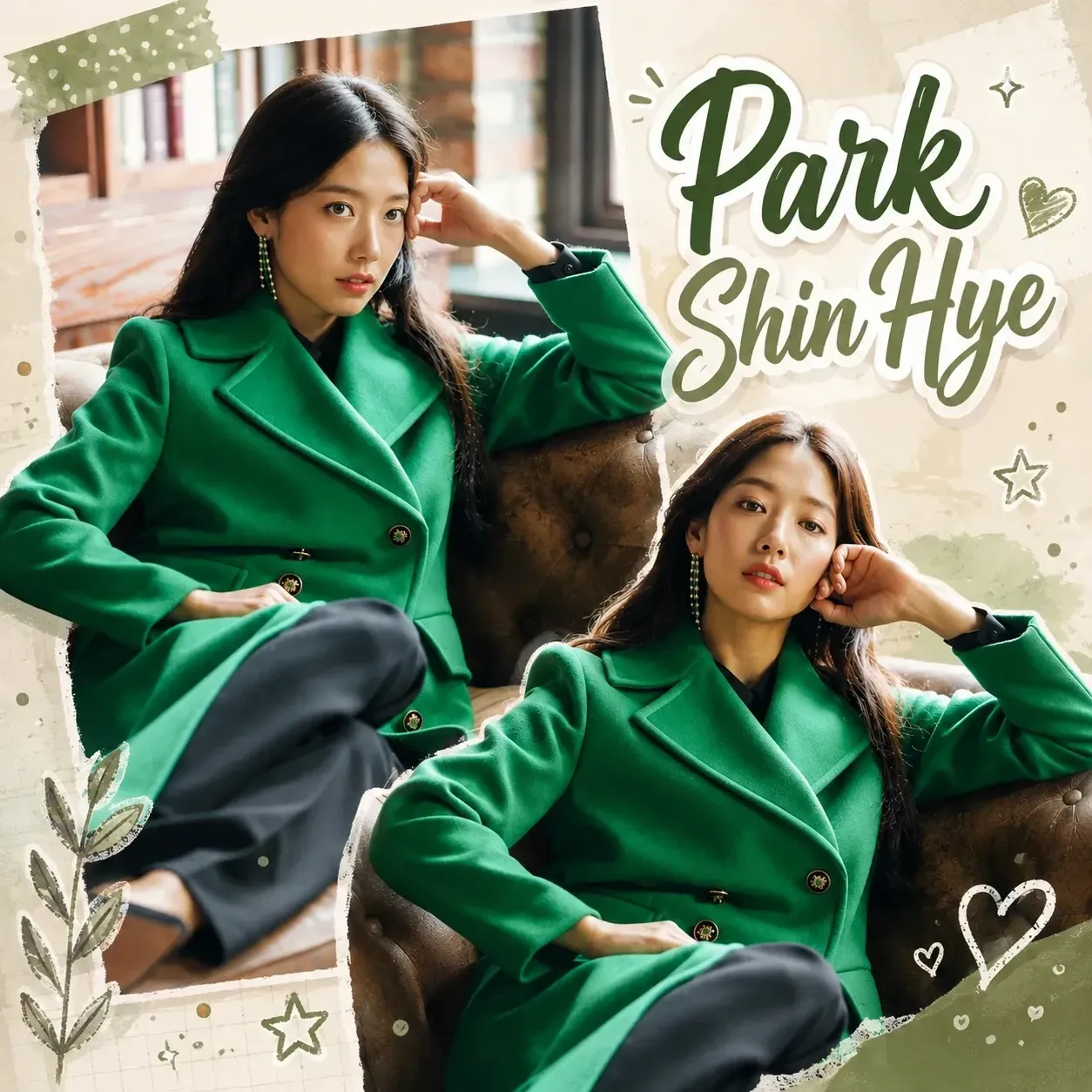 Behind-the-scenes cut of Park Shinhye