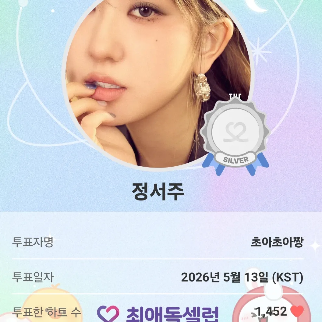 Recent activity shot of Jung Seojoo