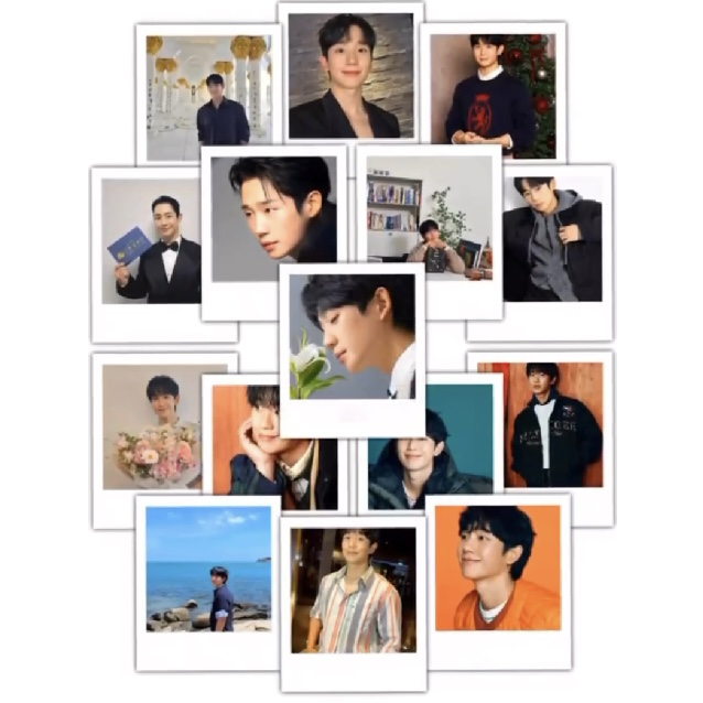 粉丝拍下的丁海寅瞬间