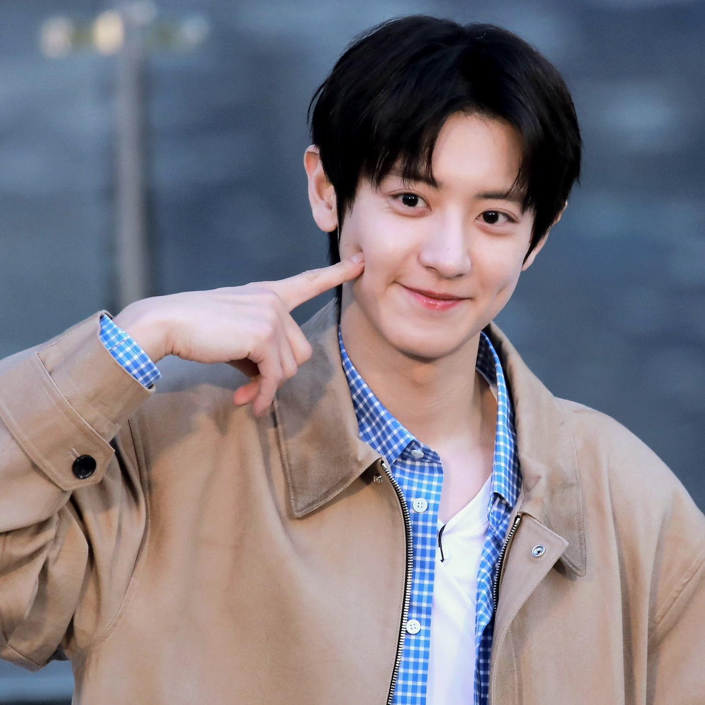 Behind-the-scenes cut of Chanyeol