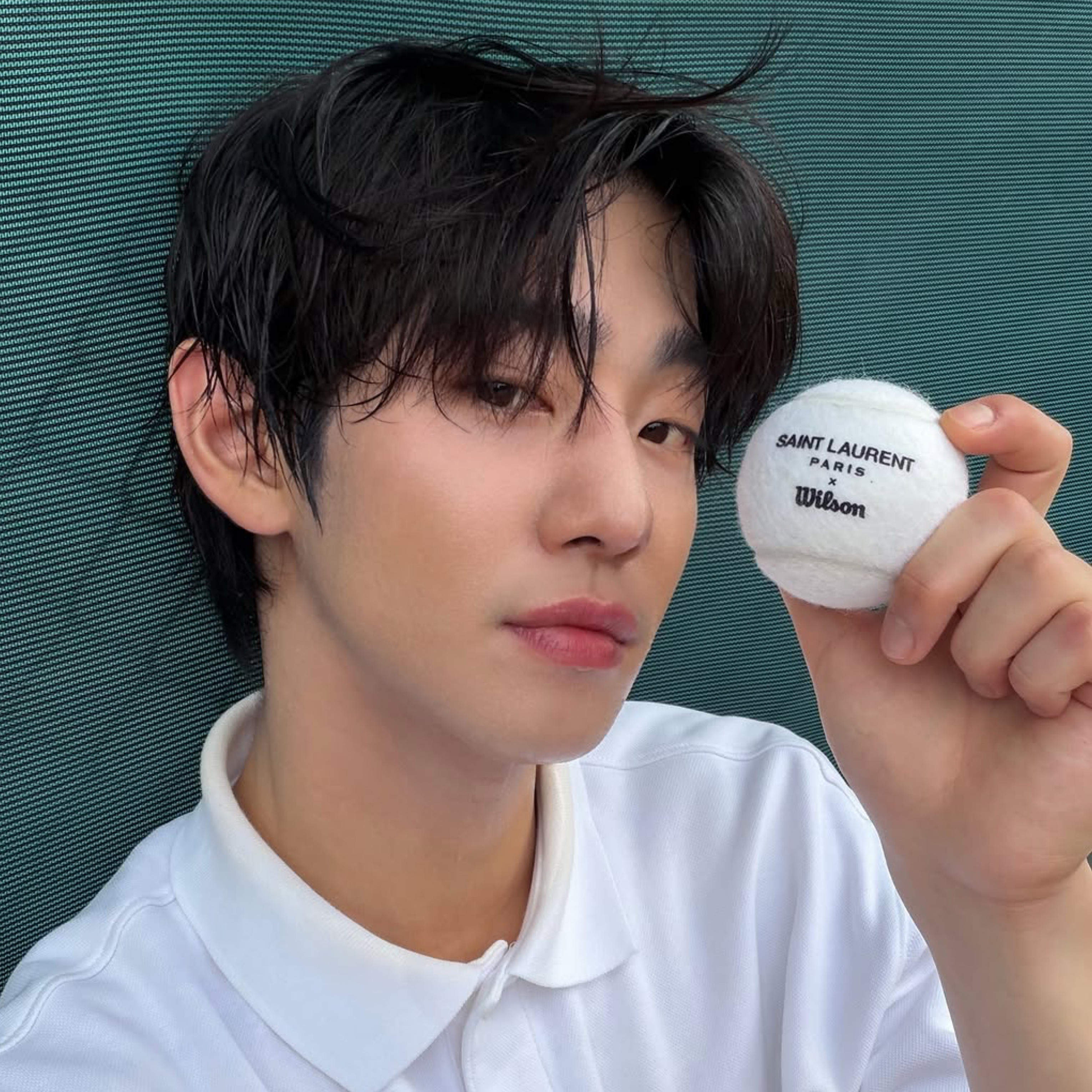 Behind-the-scenes cut of Ahn Hyoseop