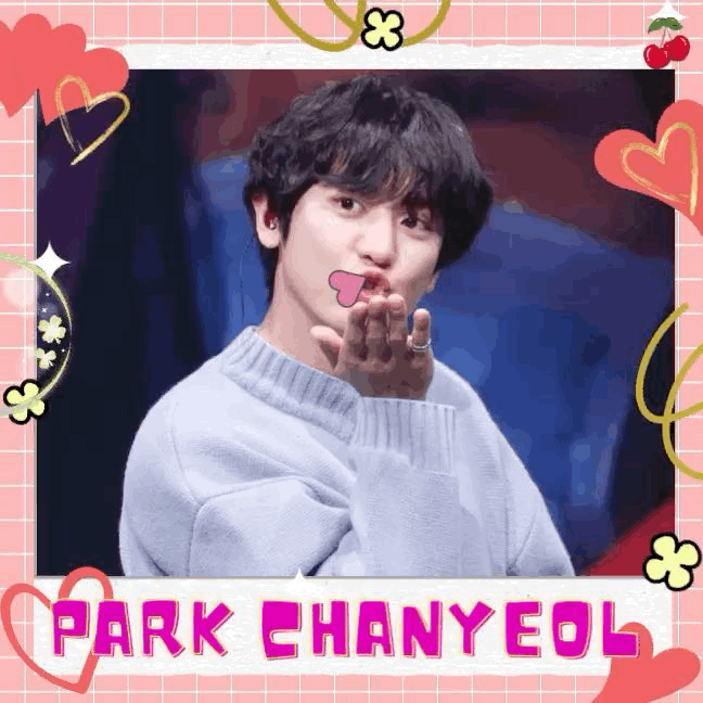 Behind-the-scenes cut of Chanyeol