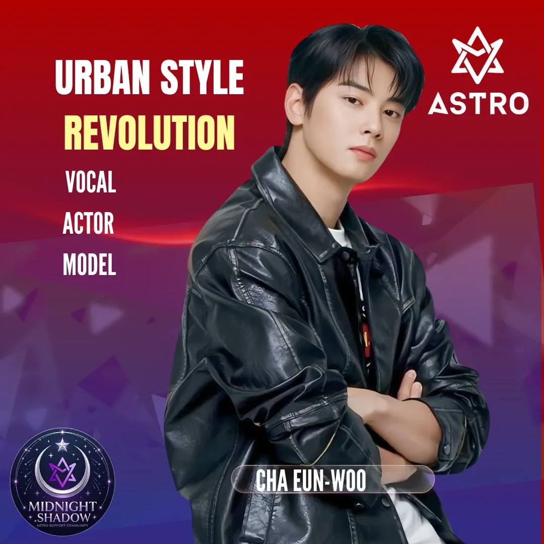 Recent activity shot of Cha Eunwoo