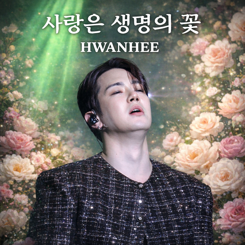 Behind-the-scenes cut of Hwanhee