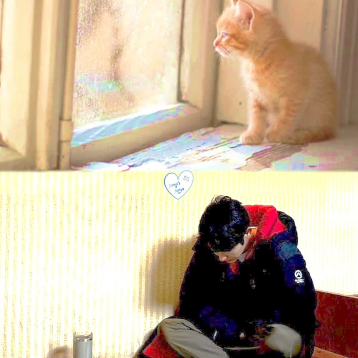 Behind-the-scenes cut of Lee Joongi