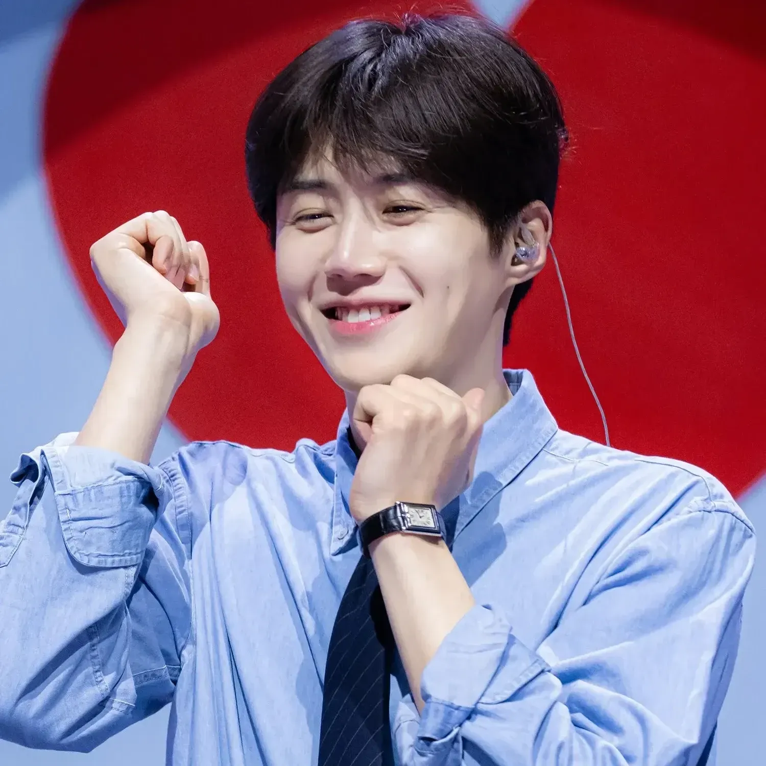 A moment captured by a fan of Kim Seonho