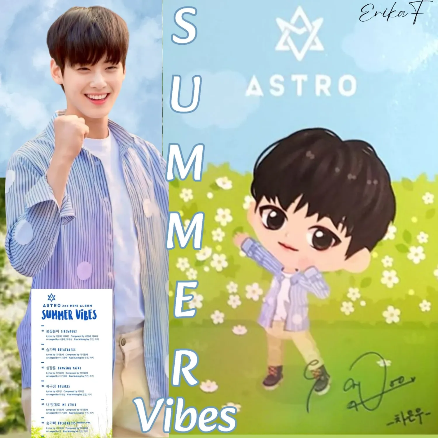 Recent activity shot of Cha Eunwoo
