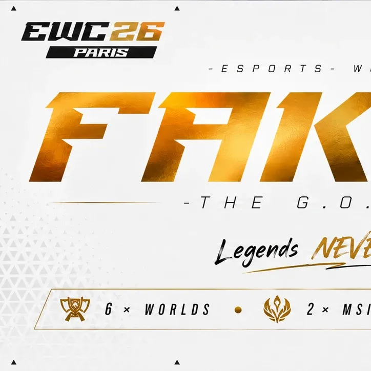Recent activity shot of Faker
