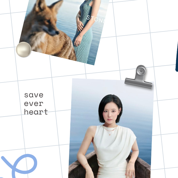 Behind-the-scenes cut of Kim Jiwon