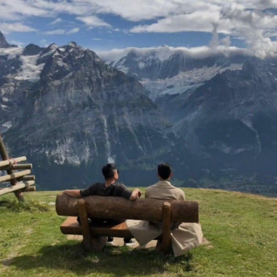 Recent activity shot of Hyun Bin