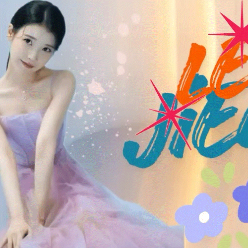 Behind-the-scenes cut of IU