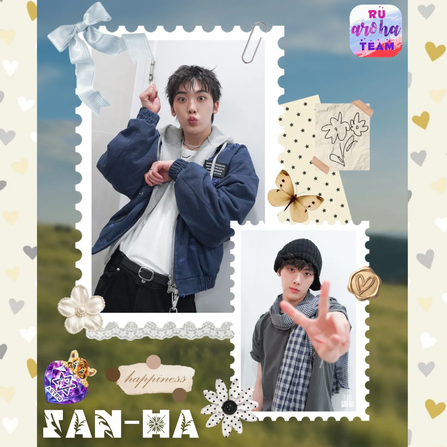 Behind-the-scenes cut of Yoon Sanha