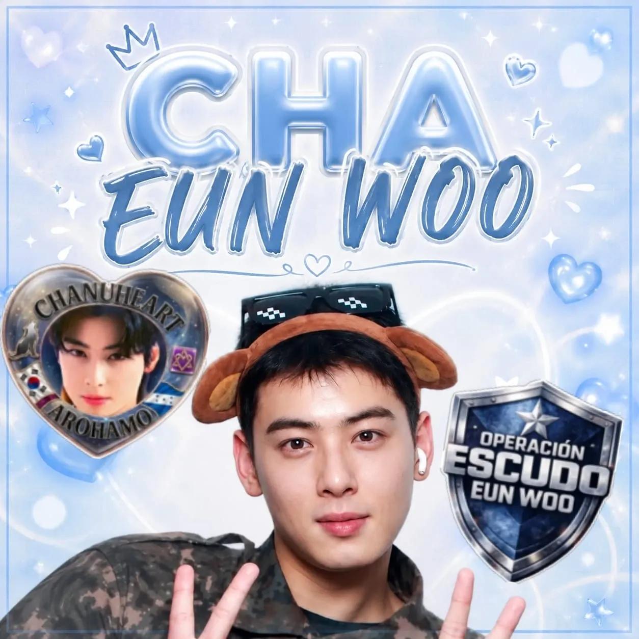 A moment captured by a fan of Cha Eunwoo