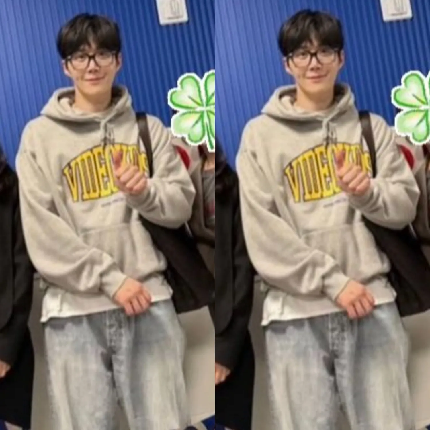 粉丝拍下的金宣虎瞬间