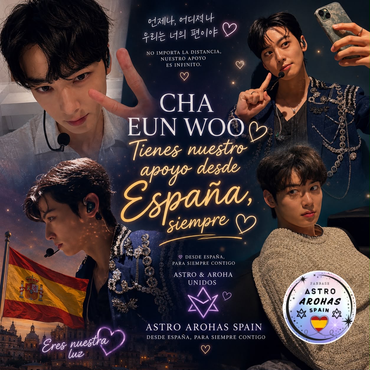 Behind-the-scenes cut of Cha Eunwoo