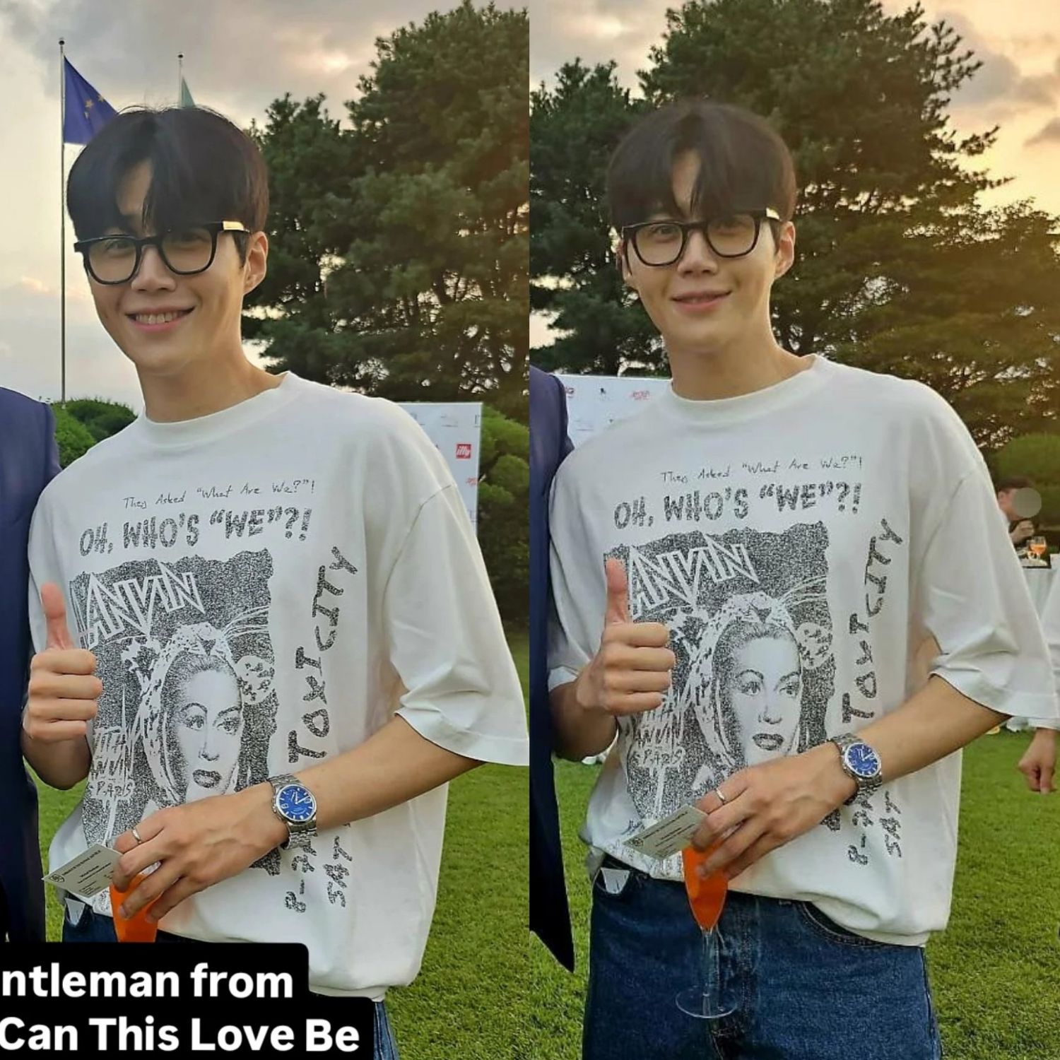 ファンが撮影したキム・ソンホの瞬間