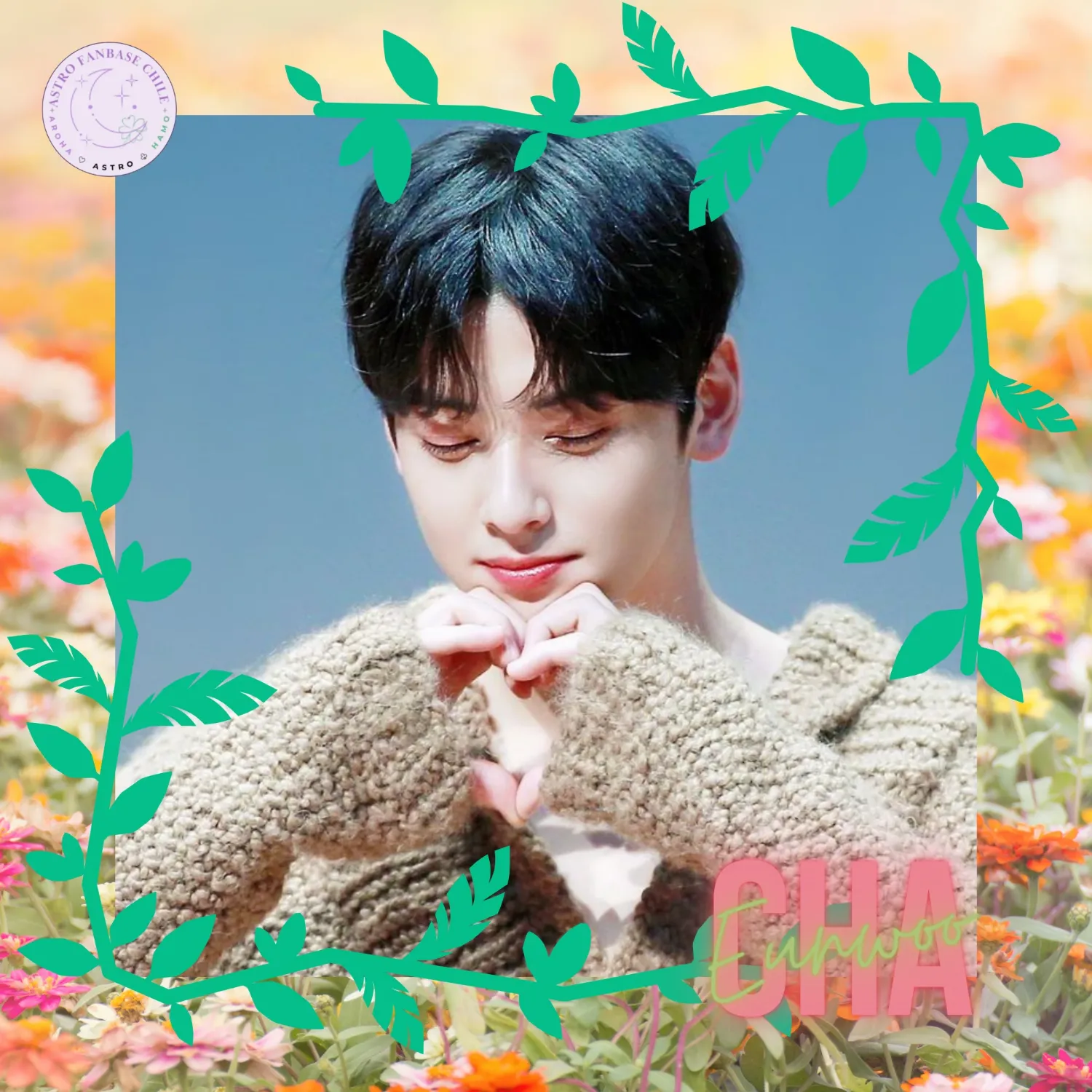 A moment captured by a fan of Cha Eunwoo
