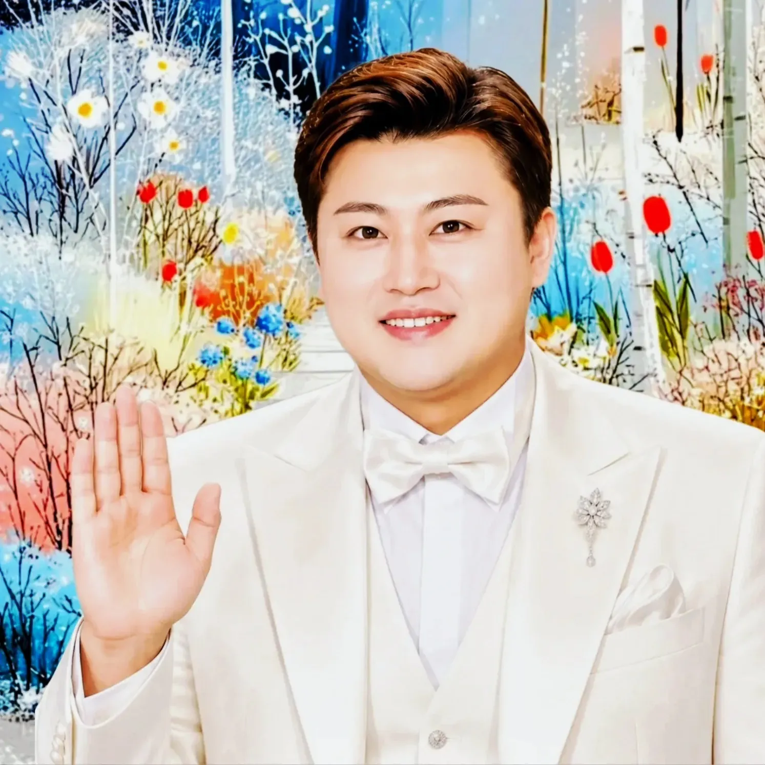 Behind-the-scenes cut of Kim Hojoong