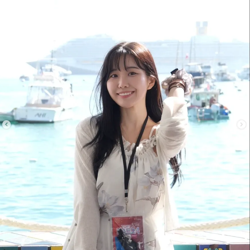 Behind-the-scenes cut of Hong Seongyun