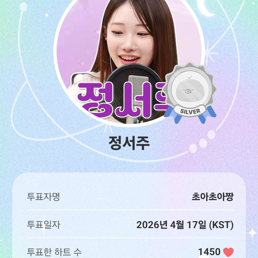 Recent activity shot of Jung Seojoo