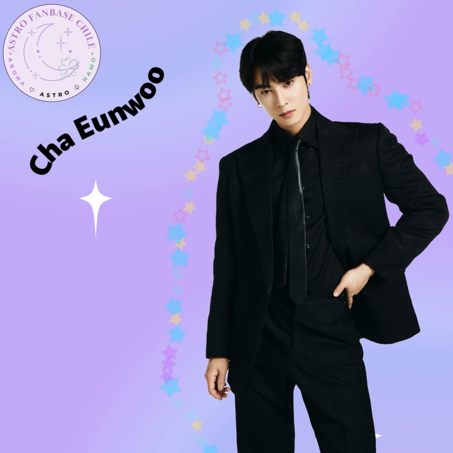 Behind-the-scenes cut of Cha Eunwoo