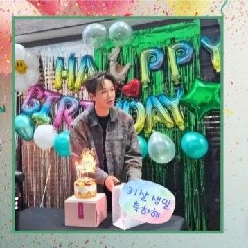 Behind-the-scenes cut of Song Minjun