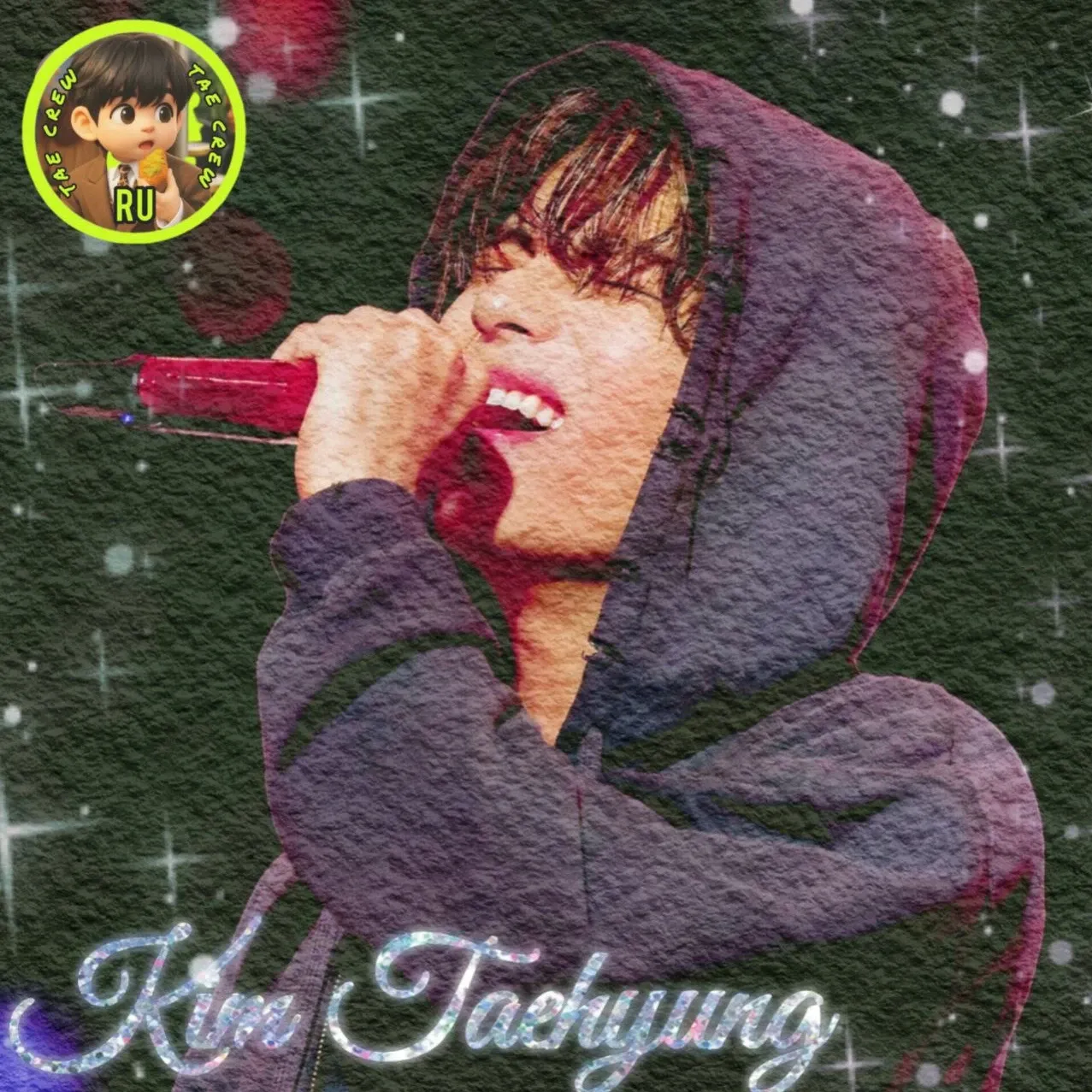 Behind-the-scenes cut of Kim Taehyung (V)