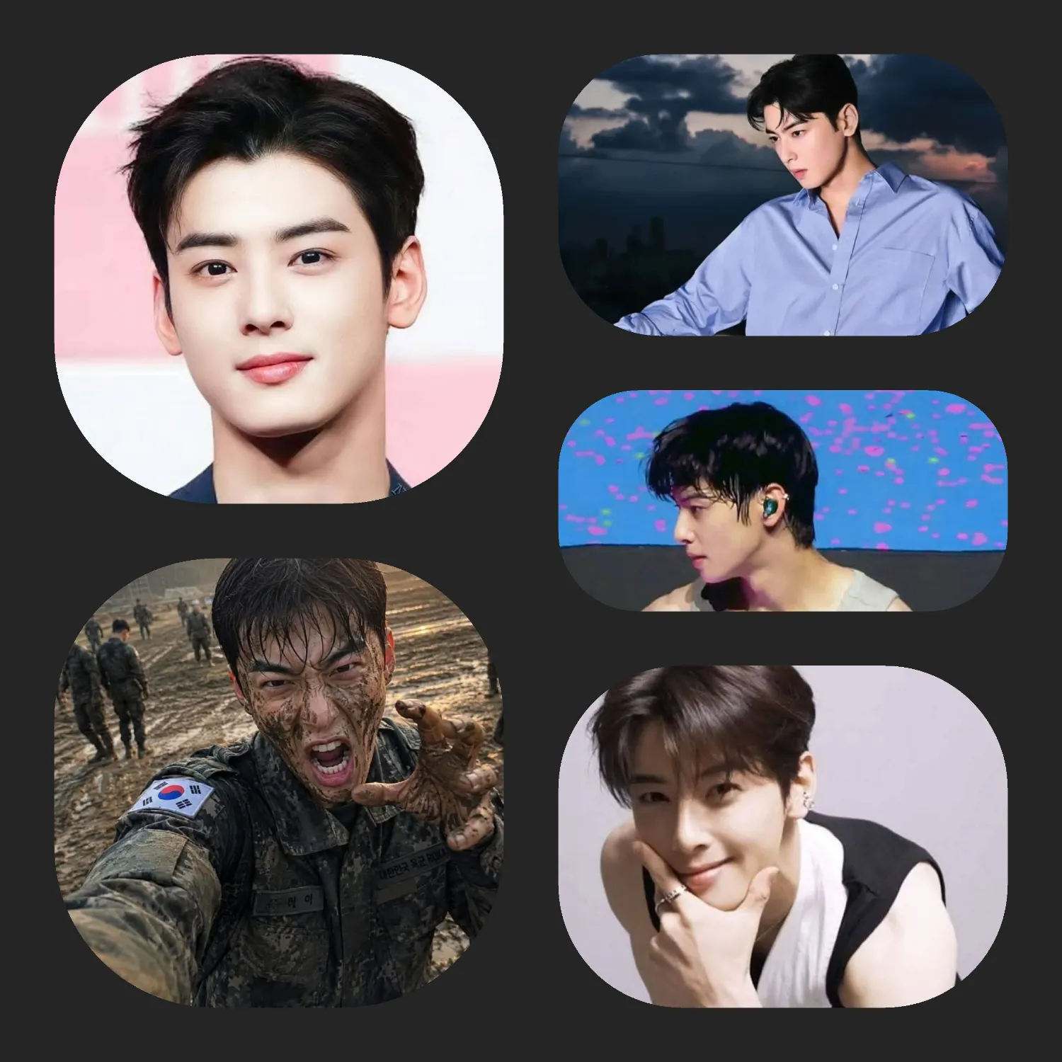 A moment captured by a fan of Cha Eunwoo