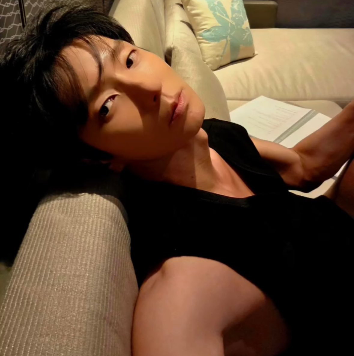 Recent activity shot of Lee Joongi