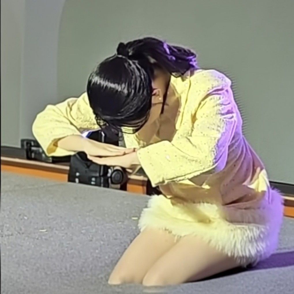 粉丝拍下的金多贤瞬间