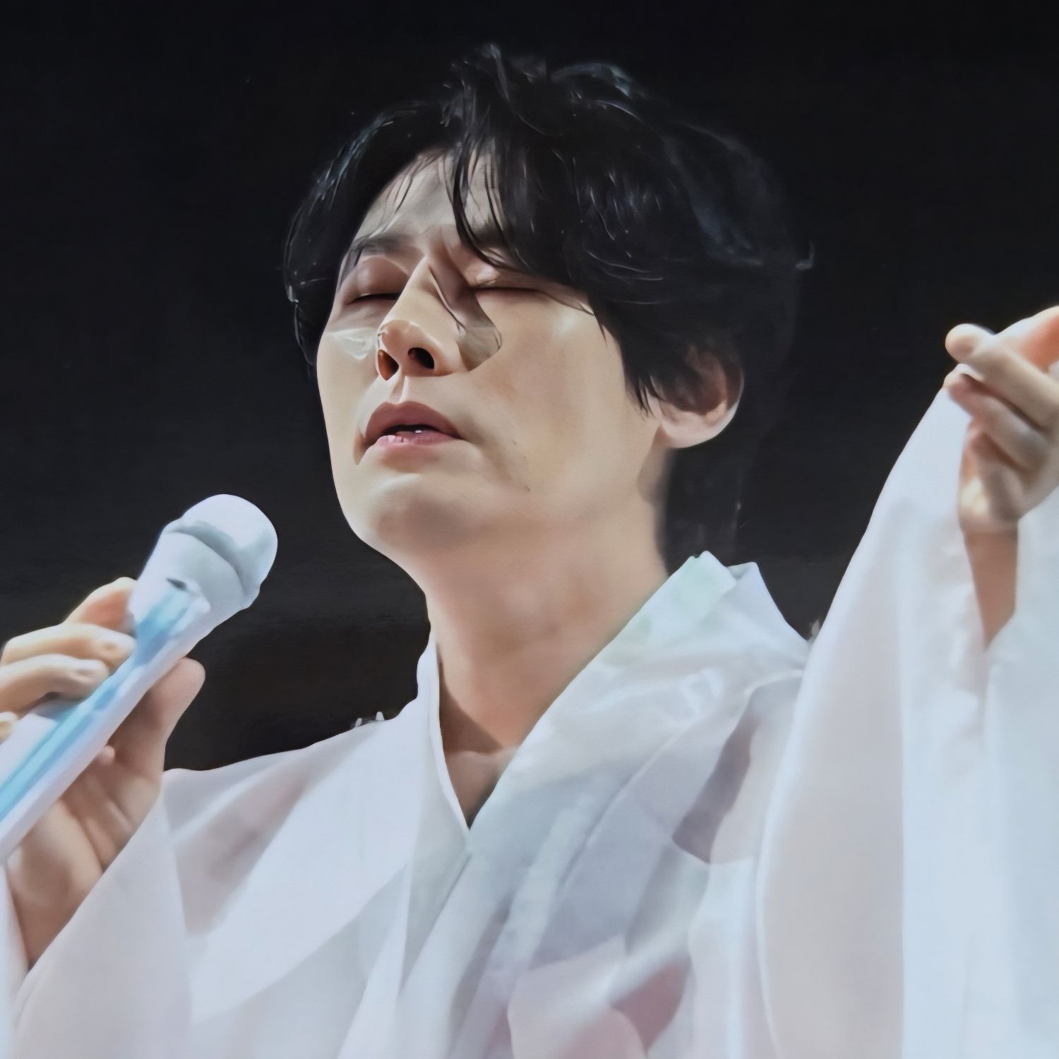 A moment captured by a fan of Kang Moonkyung