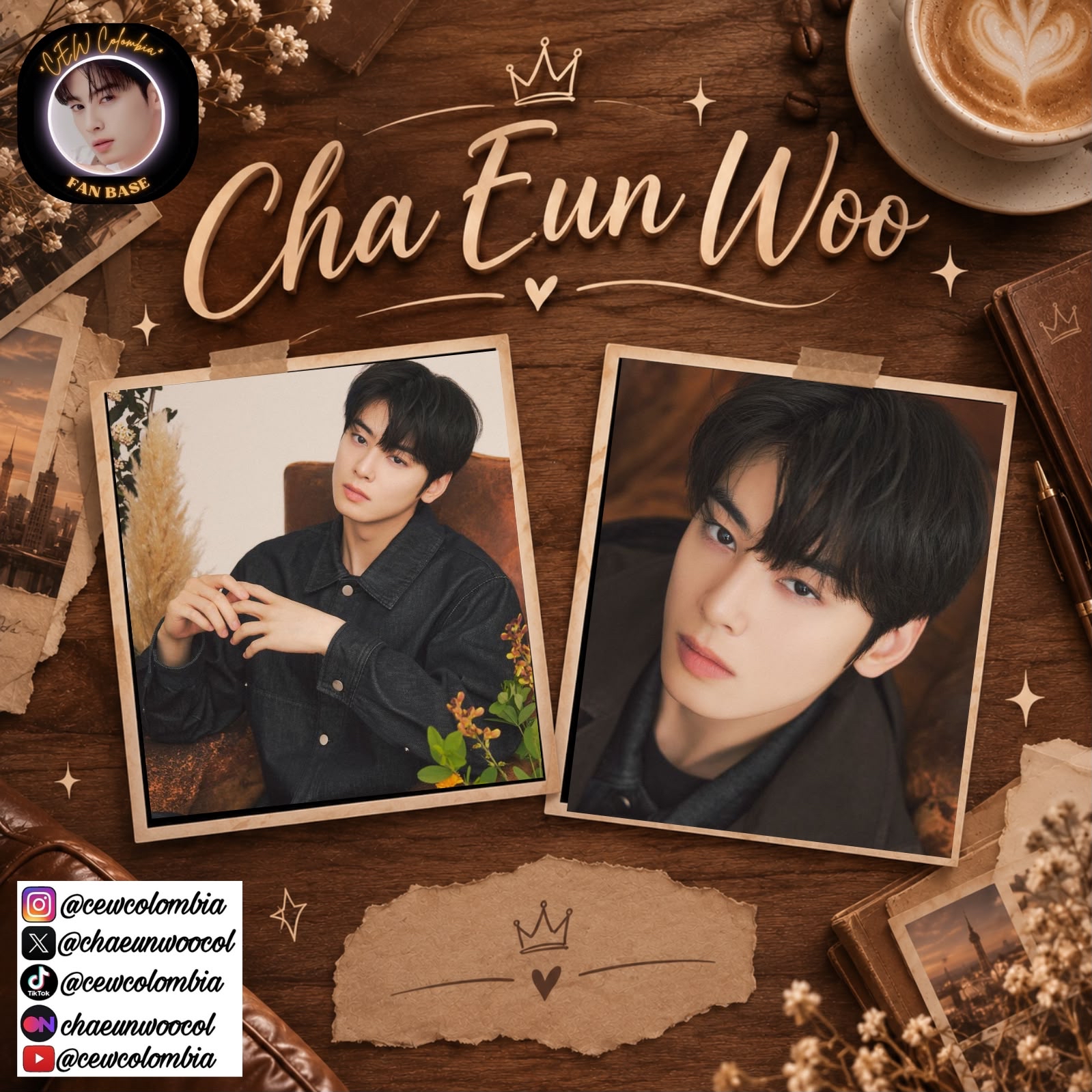 Behind-the-scenes cut of Cha Eunwoo