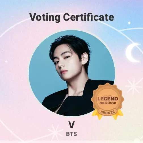 Recent activity shot of Kim Taehyung (V)