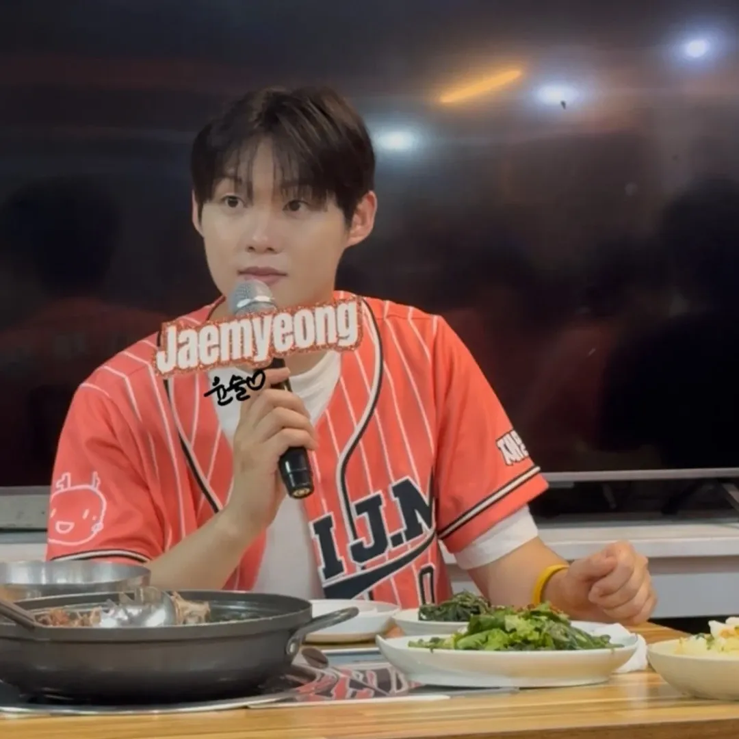 Behind-the-scenes cut of Choi Jaemyeong