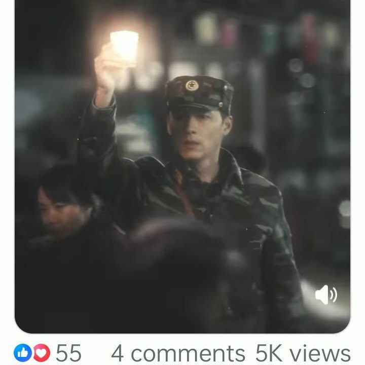 Recent activity shot of Hyun Bin