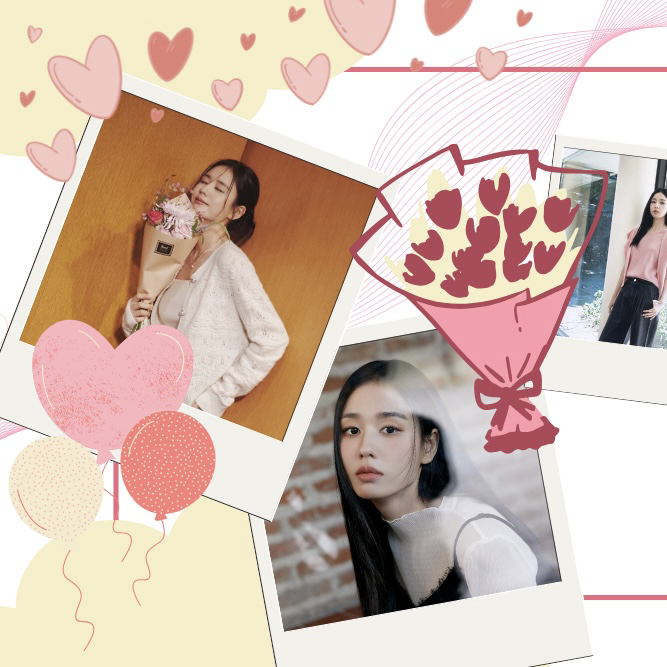 A moment captured by a fan of Ahn Eunjin