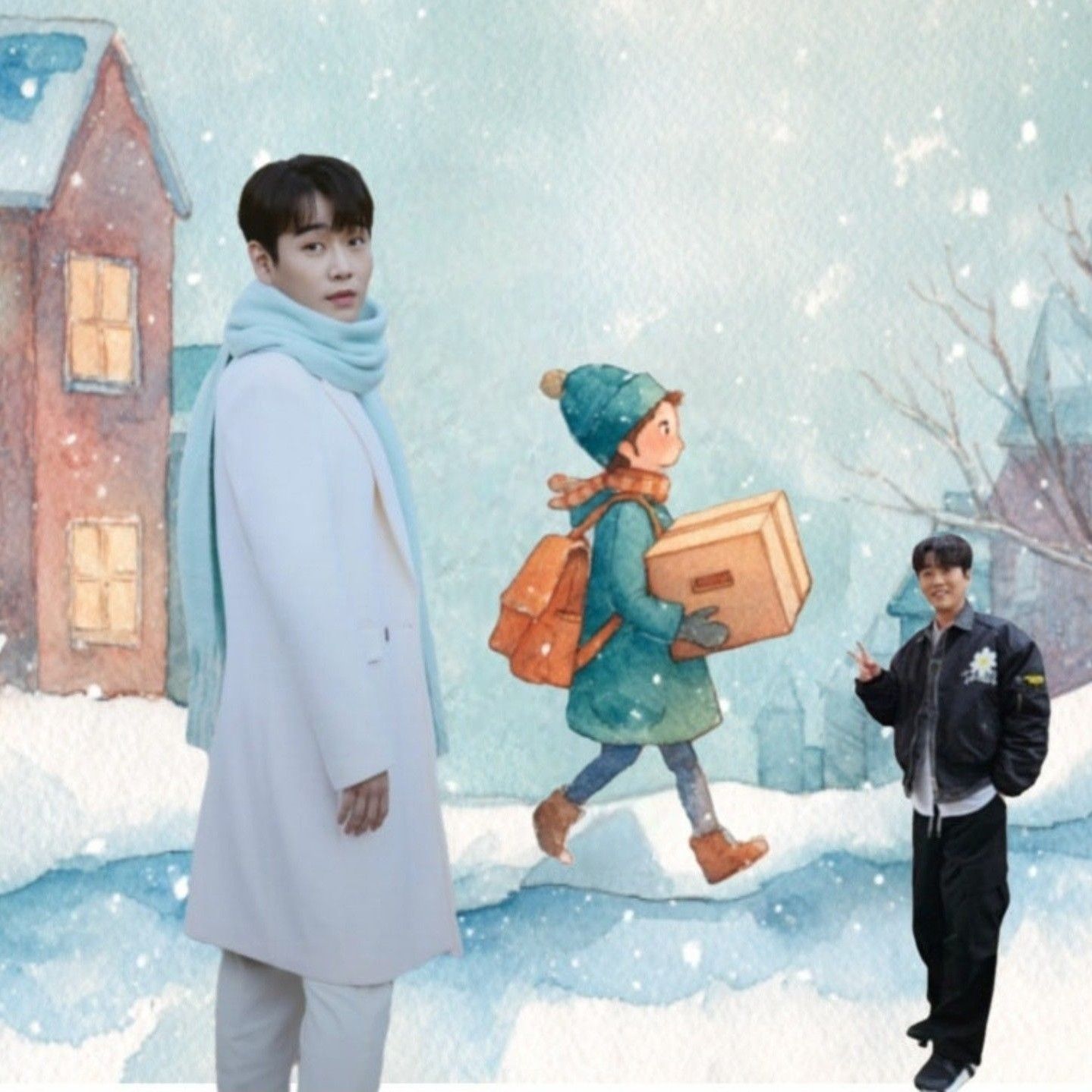 A moment captured by a fan of Hwang Youngwoong