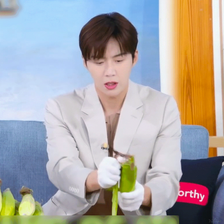 A moment captured by a fan of Kim Seonho