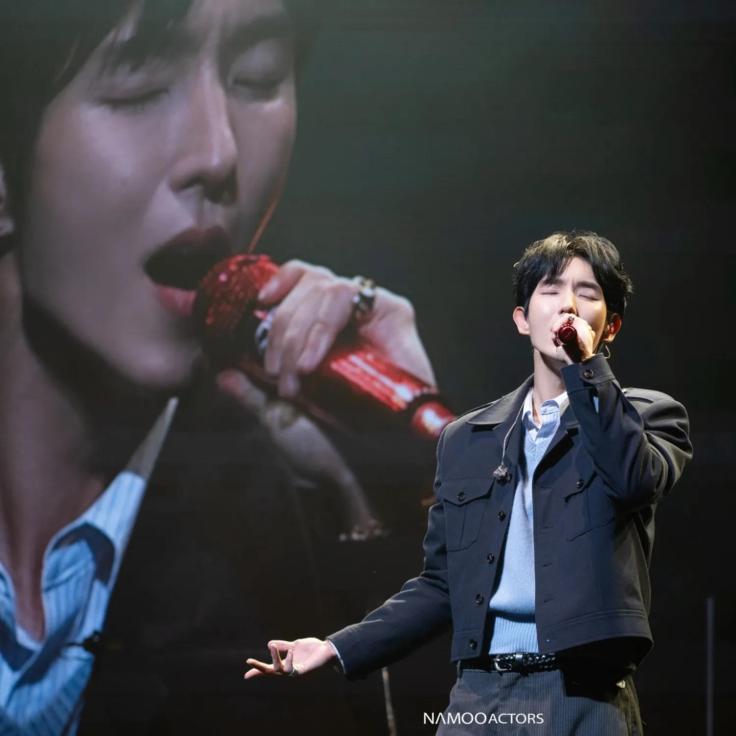 Behind-the-scenes cut of Lee Joongi