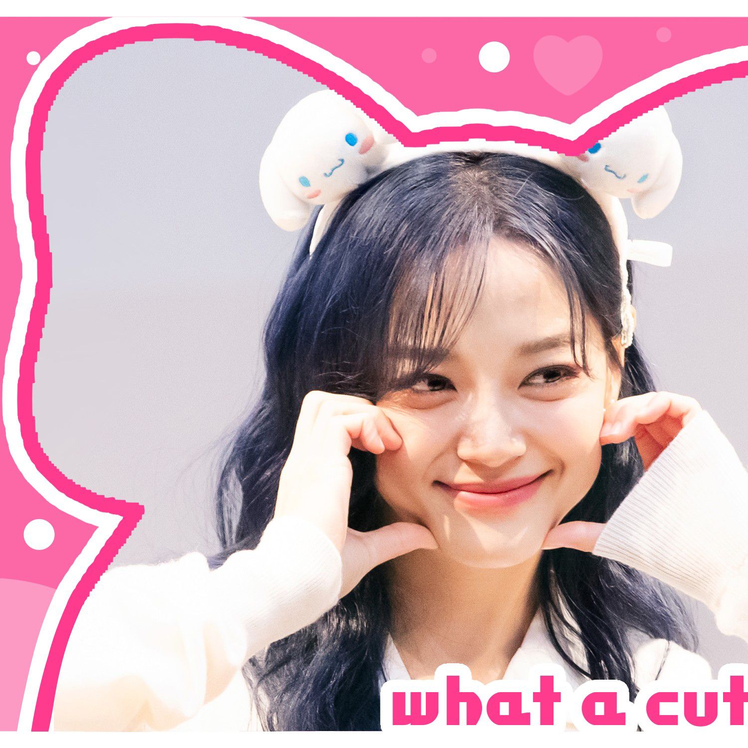 A moment captured by a fan of Kim Sejeong