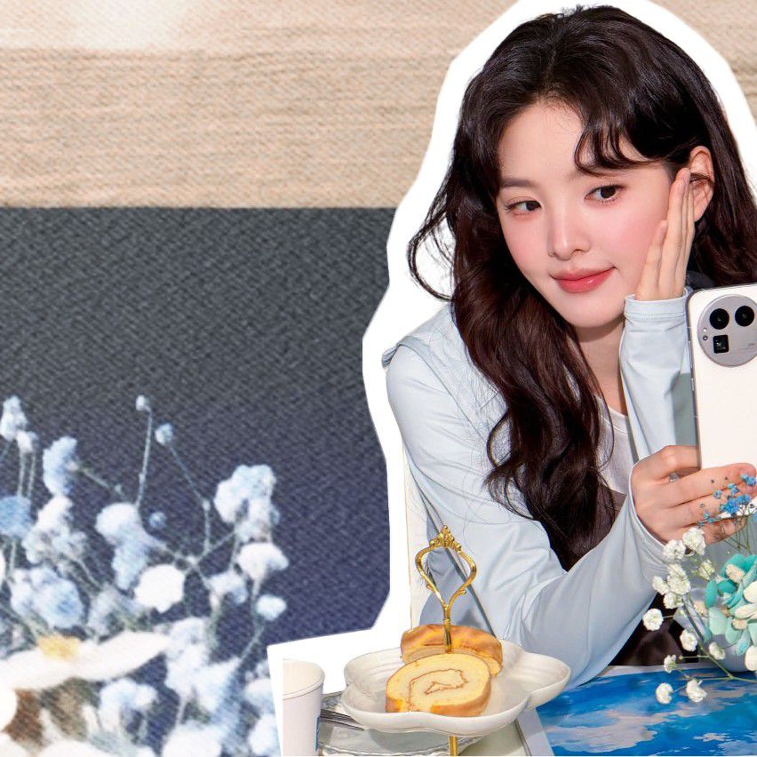 Behind-the-scenes cut of Zhang Ruonan