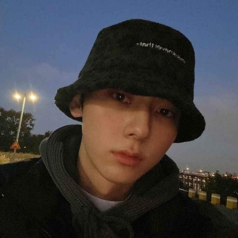 Recent activity shot of Hwang Minhyun