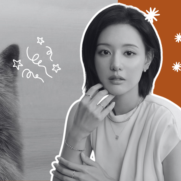 Behind-the-scenes cut of Kim Jiwon