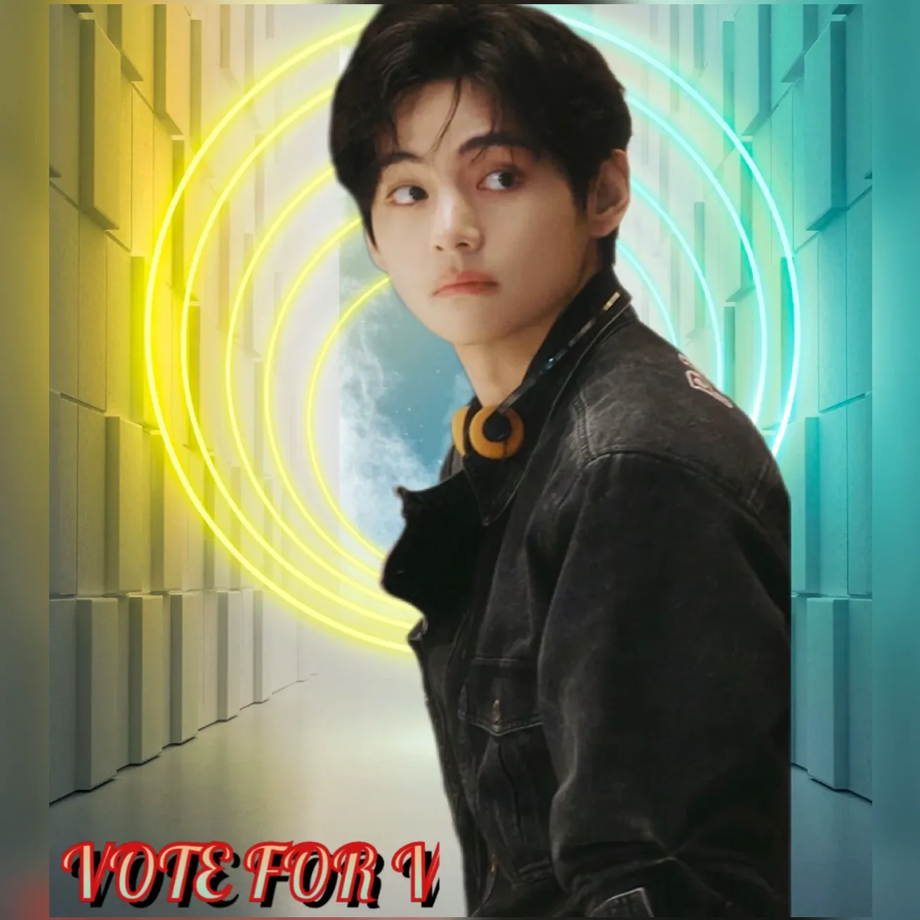 A moment captured by a fan of Kim Taehyung (V)