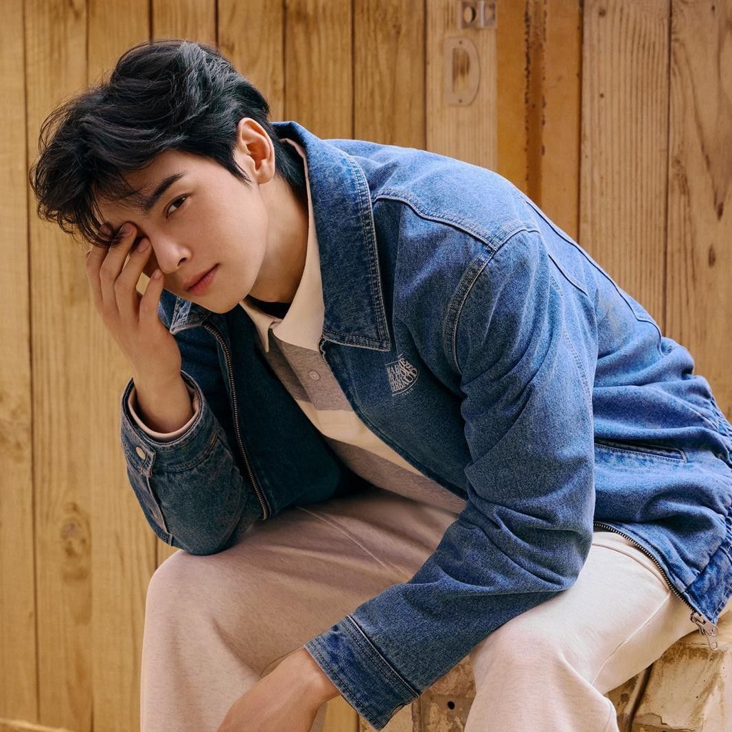 Behind-the-scenes cut of Cha Eunwoo